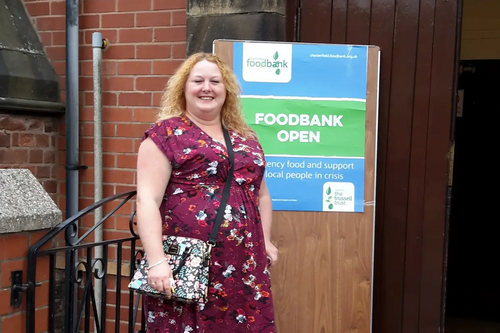 Cllr Kelly Thornton at St Barnabas Church